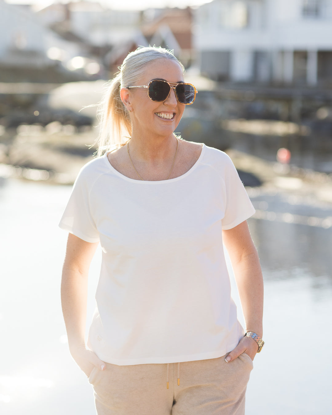 Agneta Top White