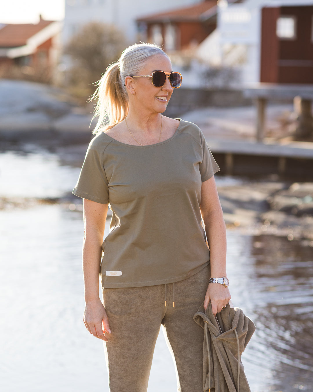 Agneta Top Khaki