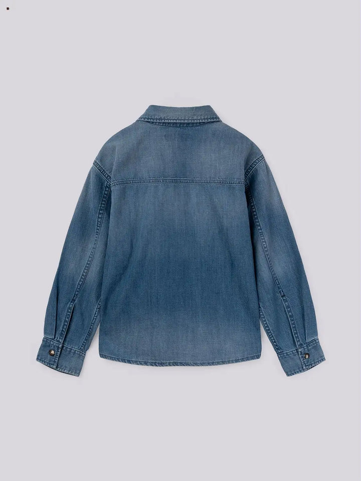 REPLAY & SONS VINTAGE MID DENIM SHIRT