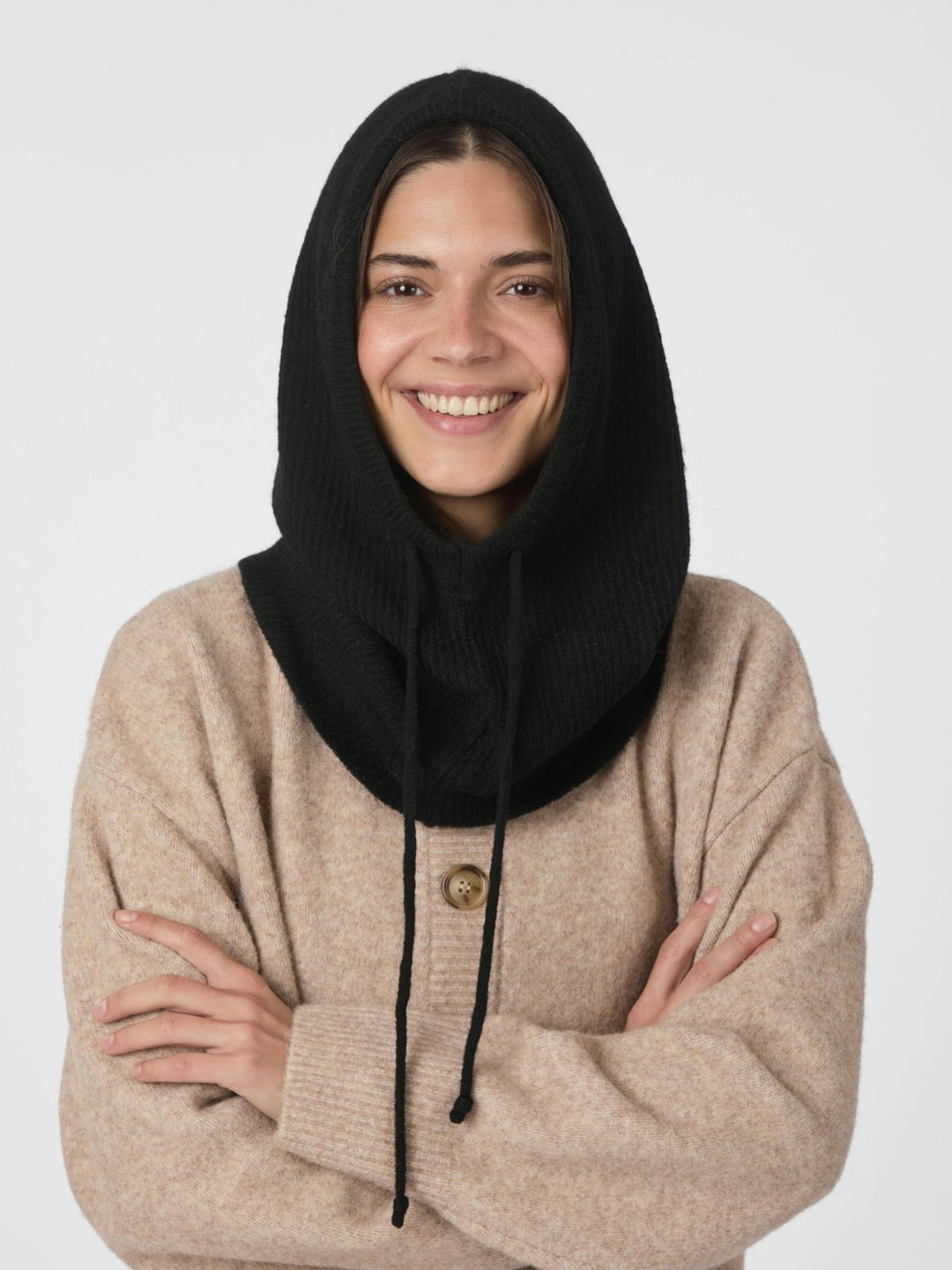 Neo Noir Madita Knit Balaclava Black