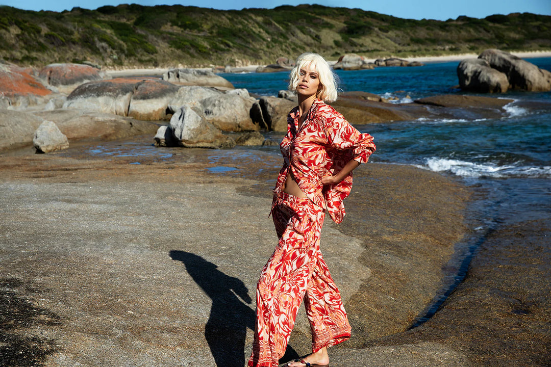 ONE SEASON Procida Claudia Shirt Fiesta
