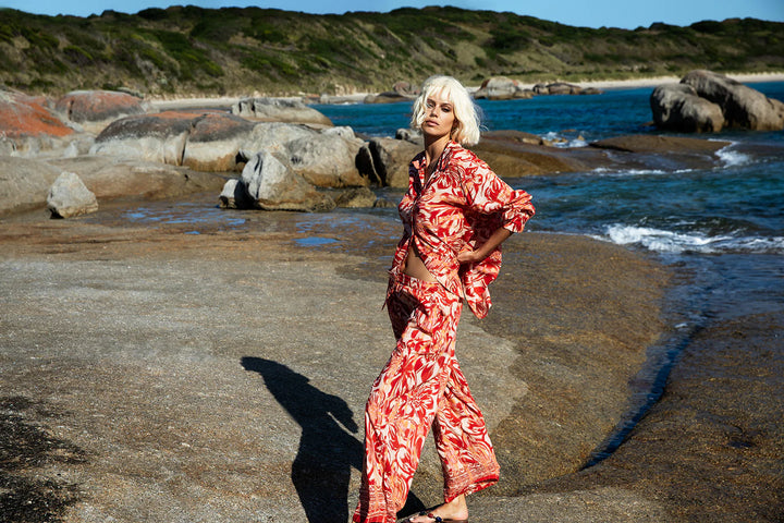 ONE SEASON Procida Claudia Shirt Fiesta