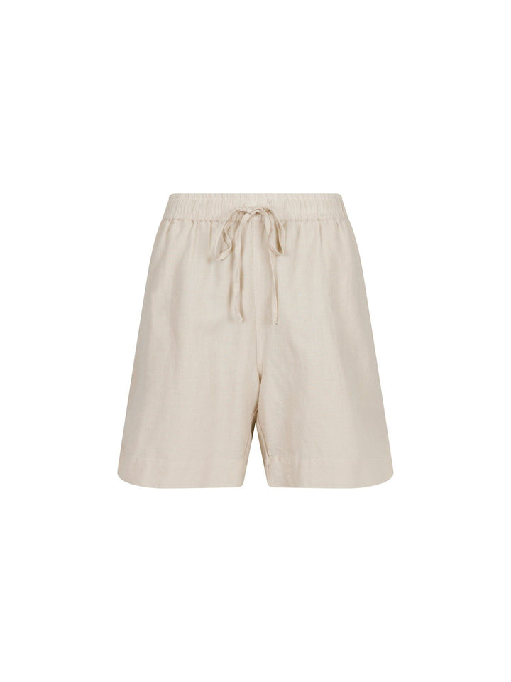 Neo Noir Shea Linen Shorts Sand