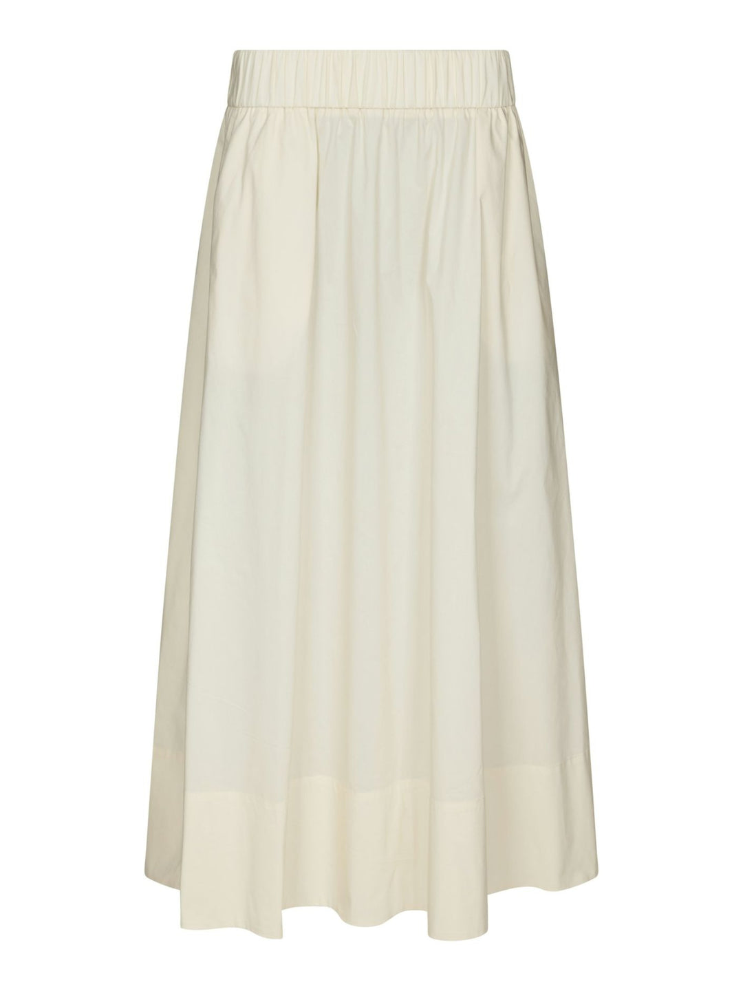 Neo Noir Yara Long Poplin Skirt Butter Yellow