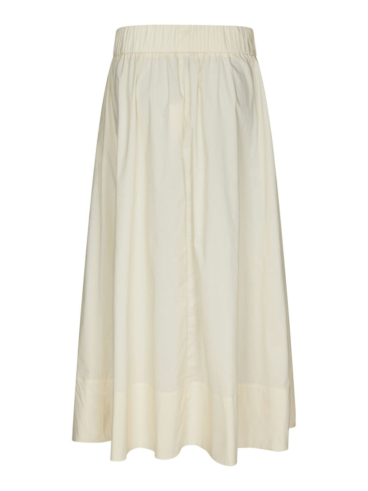 Neo Noir Yara Long Poplin Skirt Butter Yellow