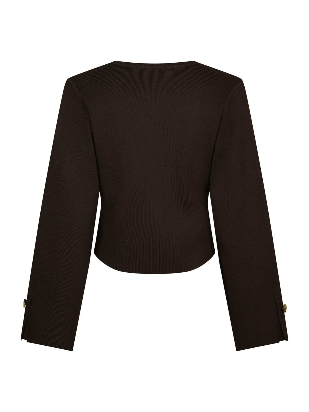 Neo Noir Fulvia Knit Blouse Brown