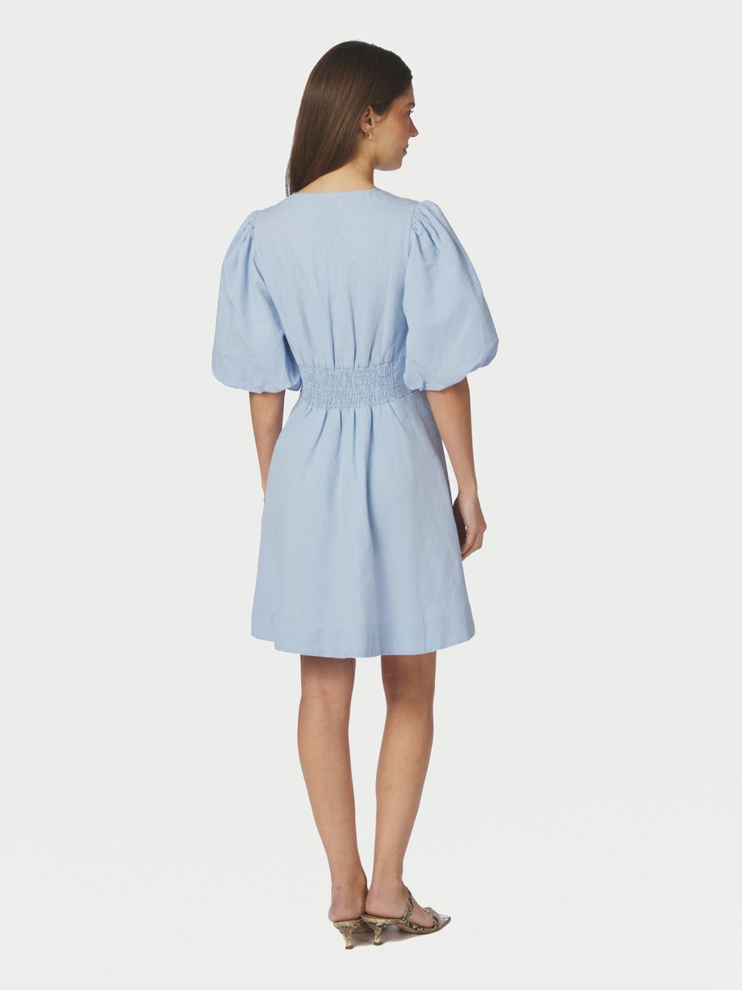 Neo Noir Halli Linen Dress