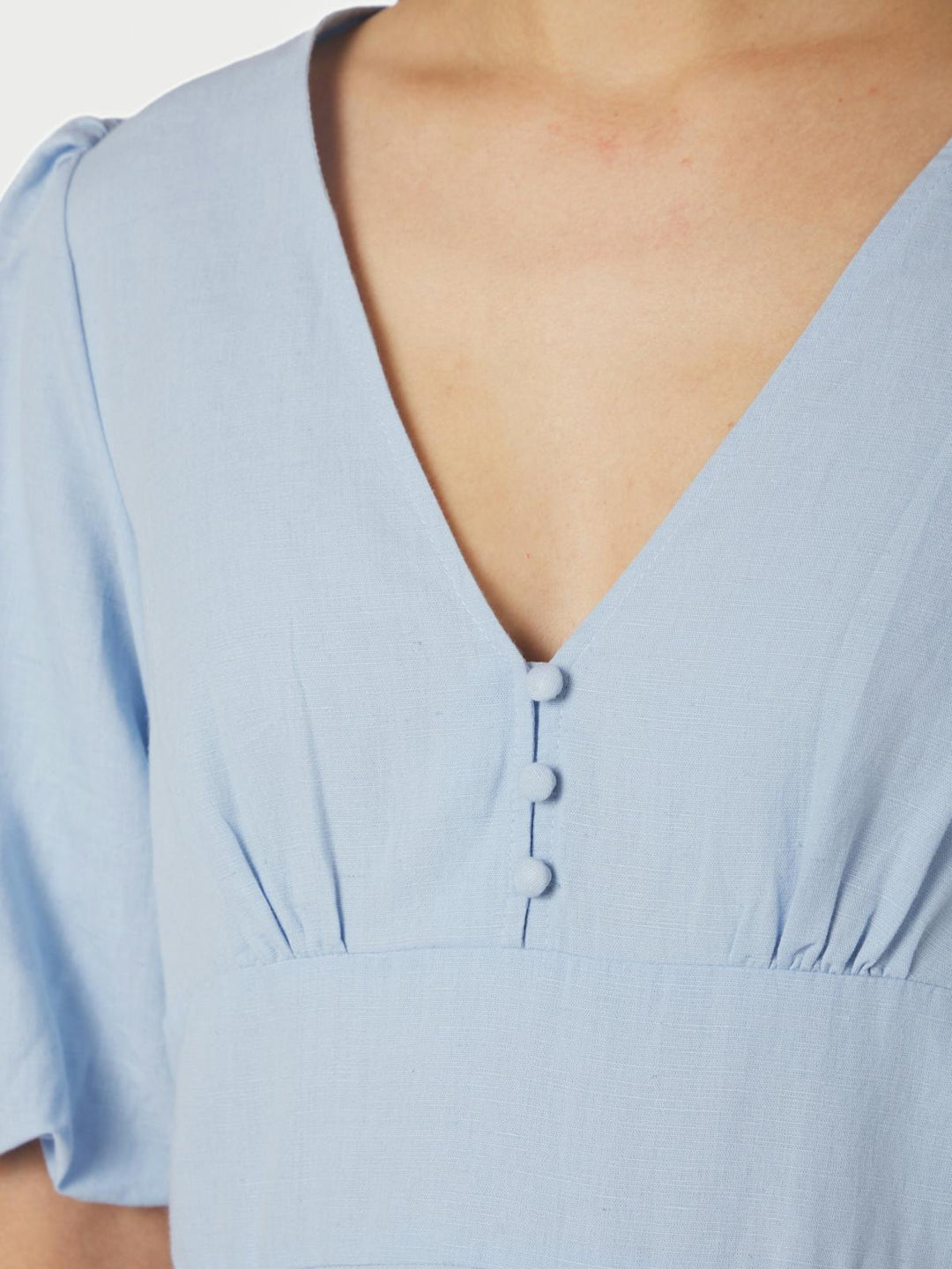 Neo Noir Halli Linen Dress