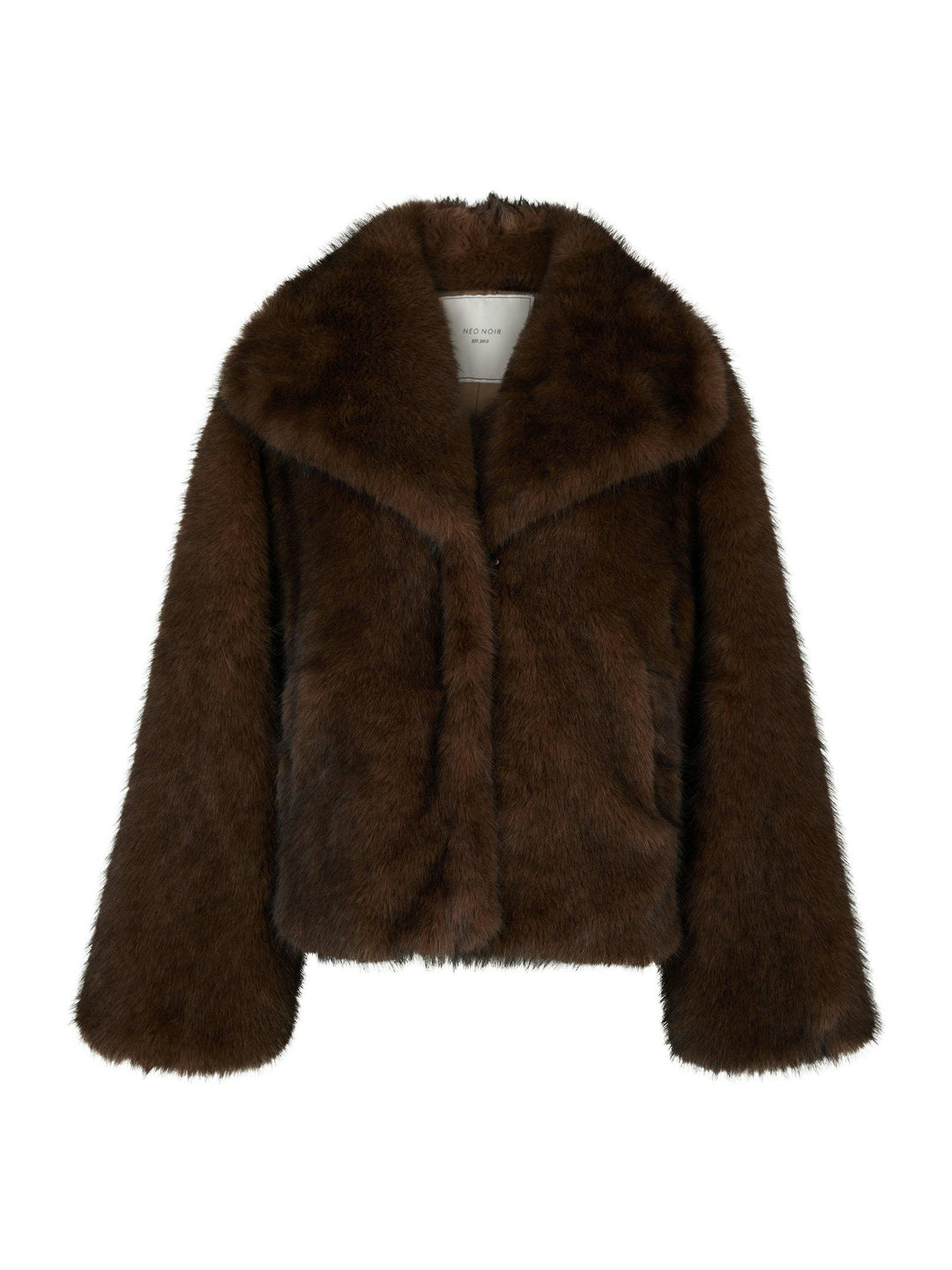 Neo Noir Stephanie Faux Fur Jacket