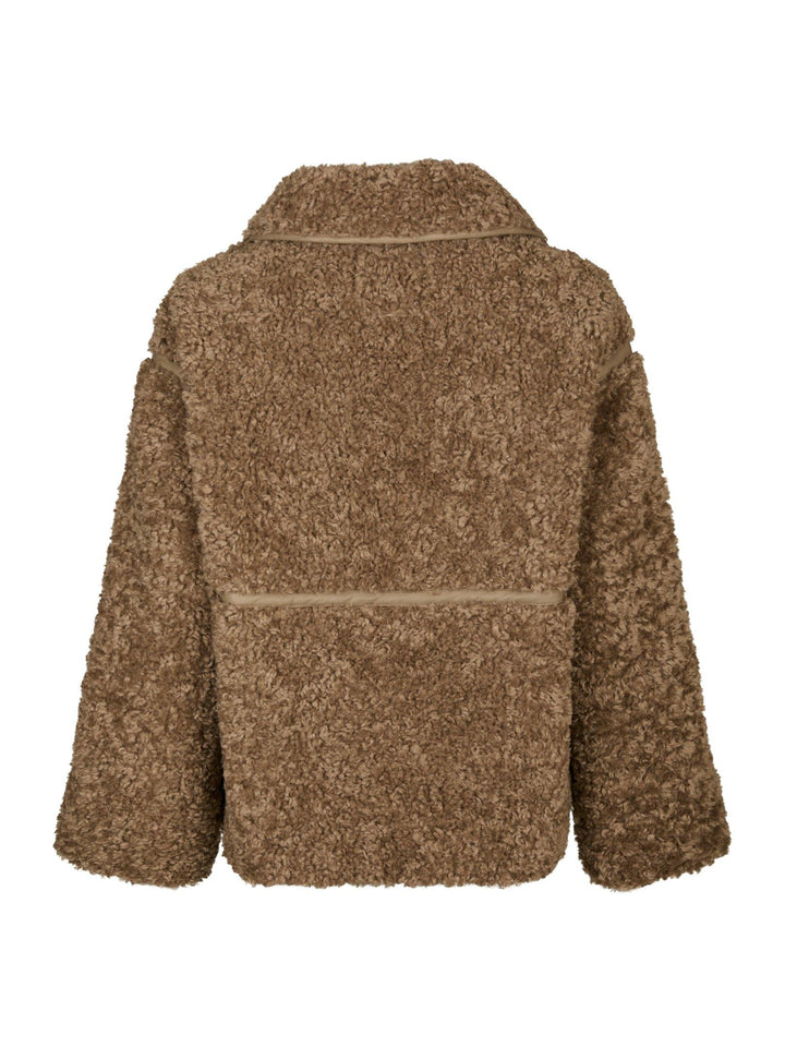 Neo Noir Castor Faux Fur Jacket