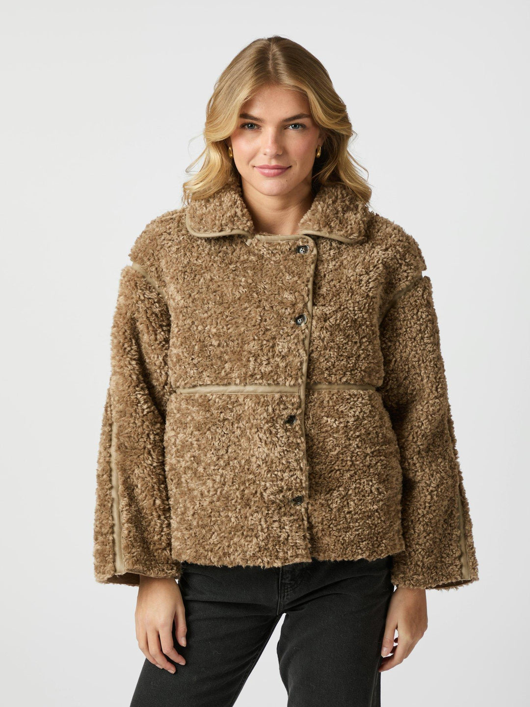 Neo Noir Castor Faux Fur Jacket