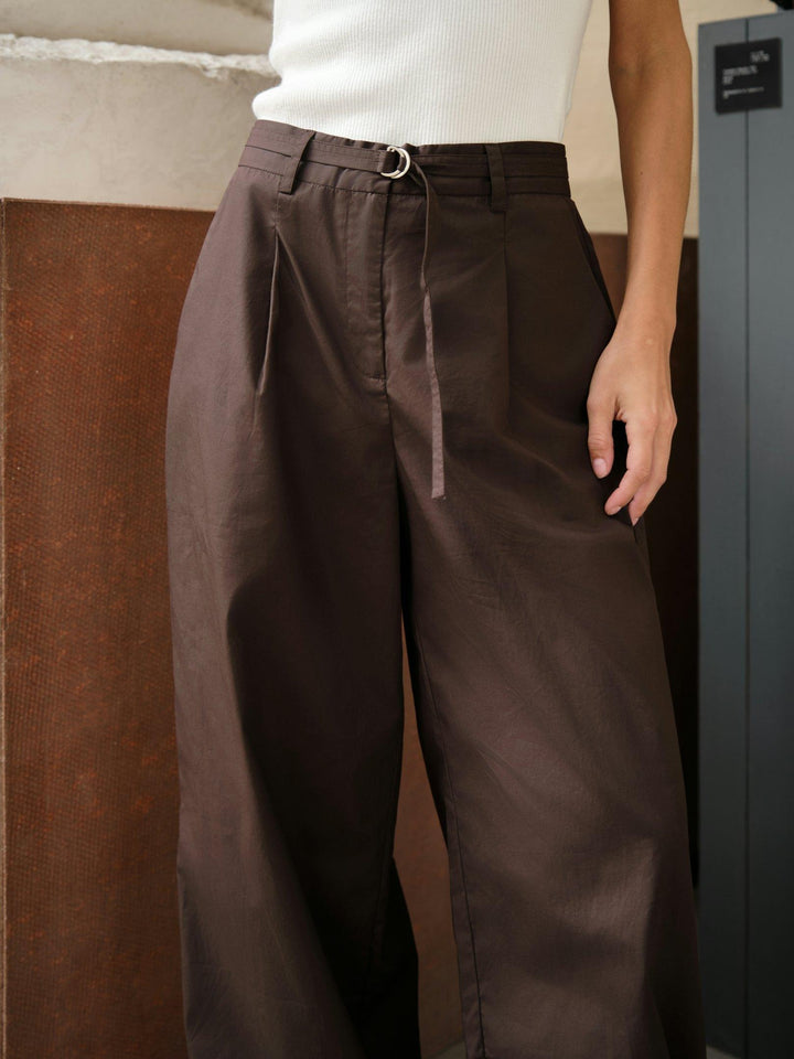 Neo Noir Malba Poplin Pant
