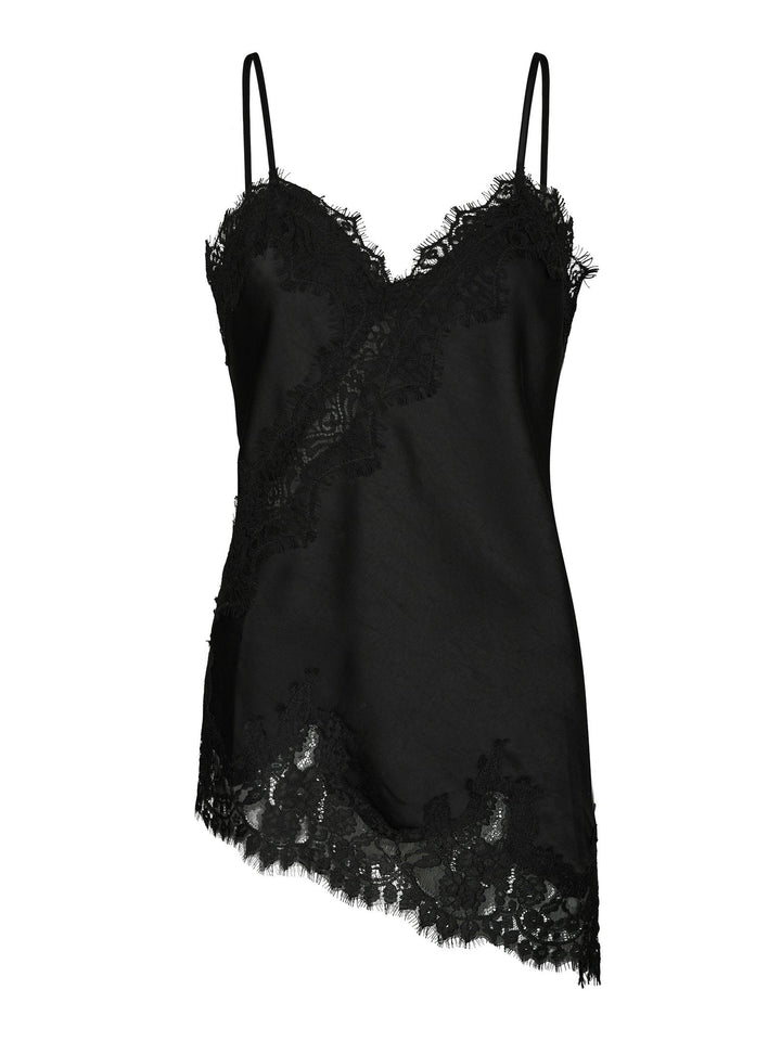 Neo Noir Viole Lace Top Black