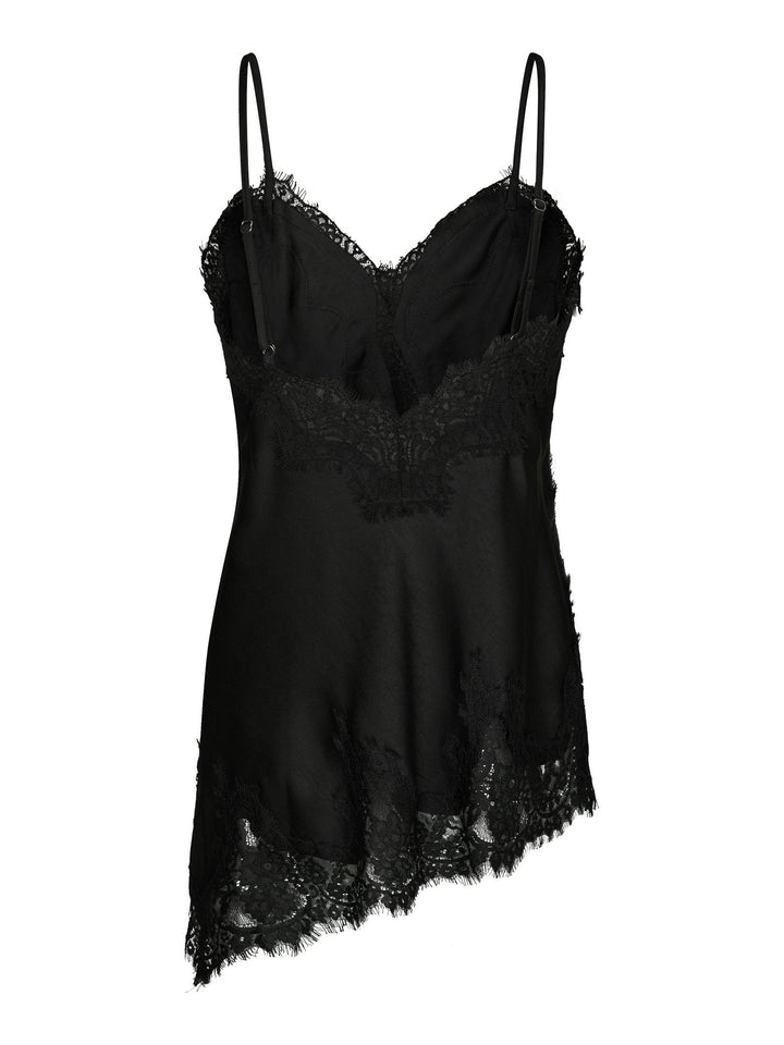 Neo Noir Viole Lace Top Black