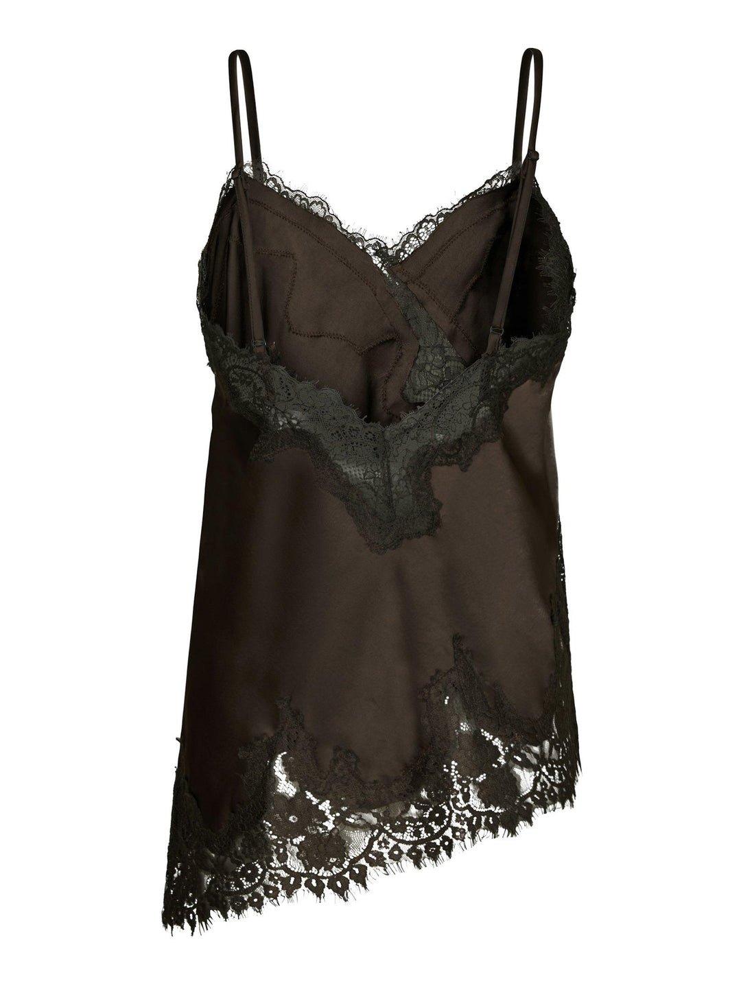 Neo Noir Viole Lace Top Brown