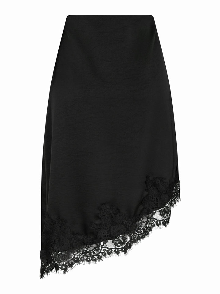 Neo Noir Fiora Lace Skirt Black