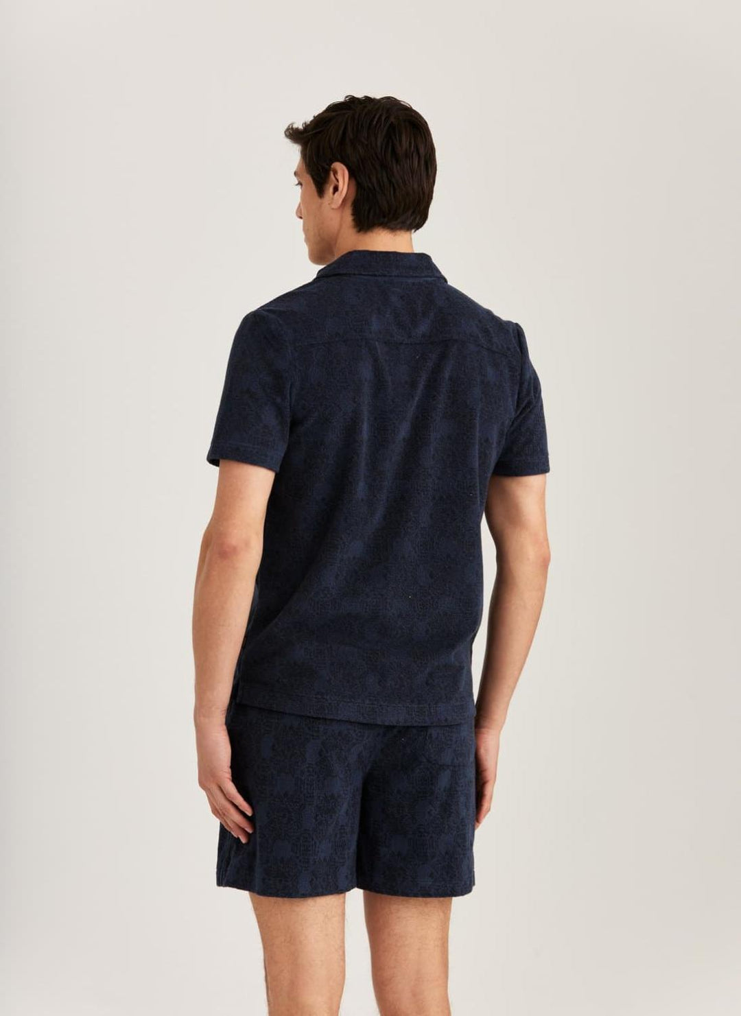 Morris Shelby Terry Shirt Navy