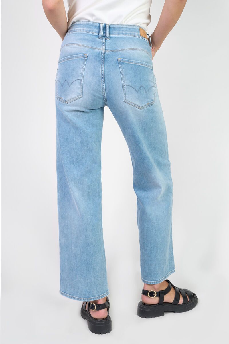 Le Temps des Cerises Jeans pulp wide leg high waist 7/8th blue N°4
