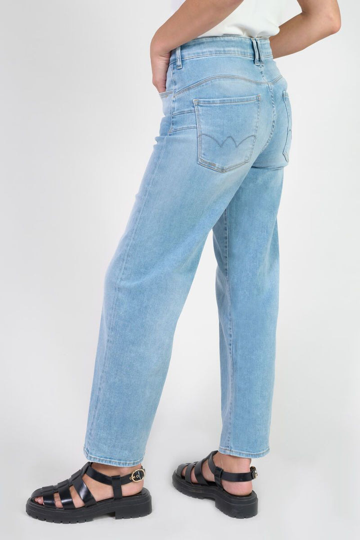 Le Temps des Cerises Jeans pulp wide leg high waist 7/8th blue N°4