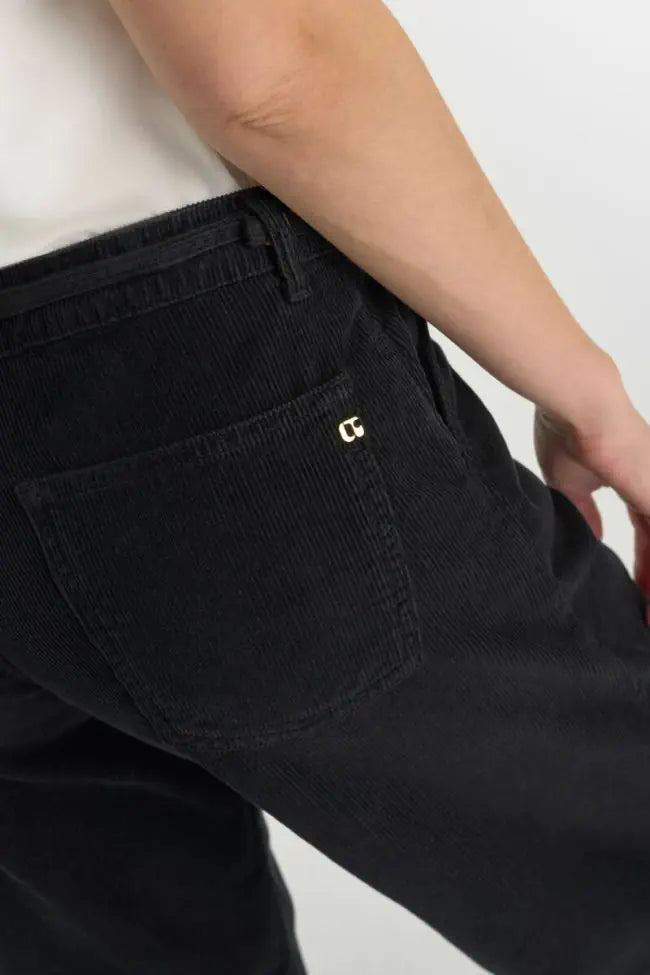 Pantalon Femme Tahis Velvet Black