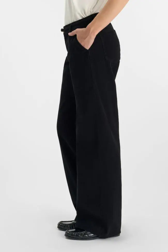 Pantalon Femme Tahis Velvet Black