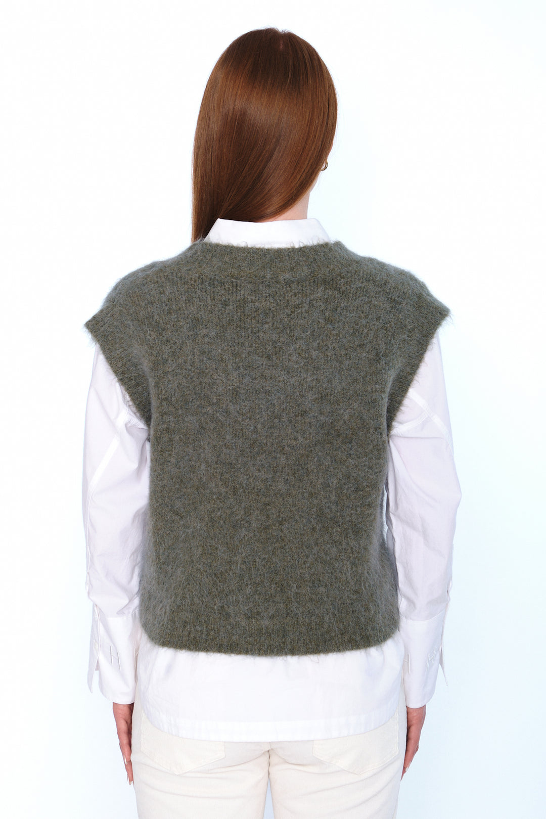 Hést PERNILLE Vest Winter Moss