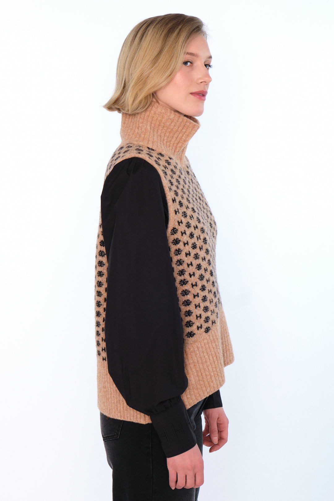 Hést LOGO Vest Beige