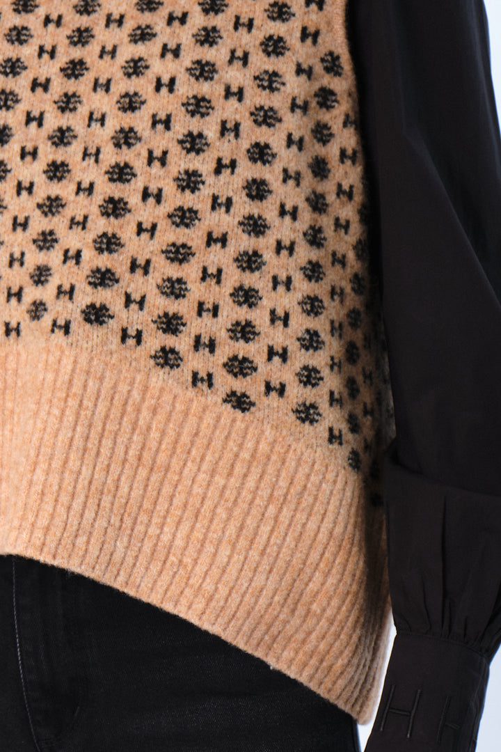 Hést LOGO Vest Beige