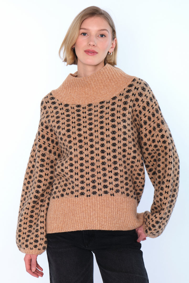 Hést Logo Sweater Beige