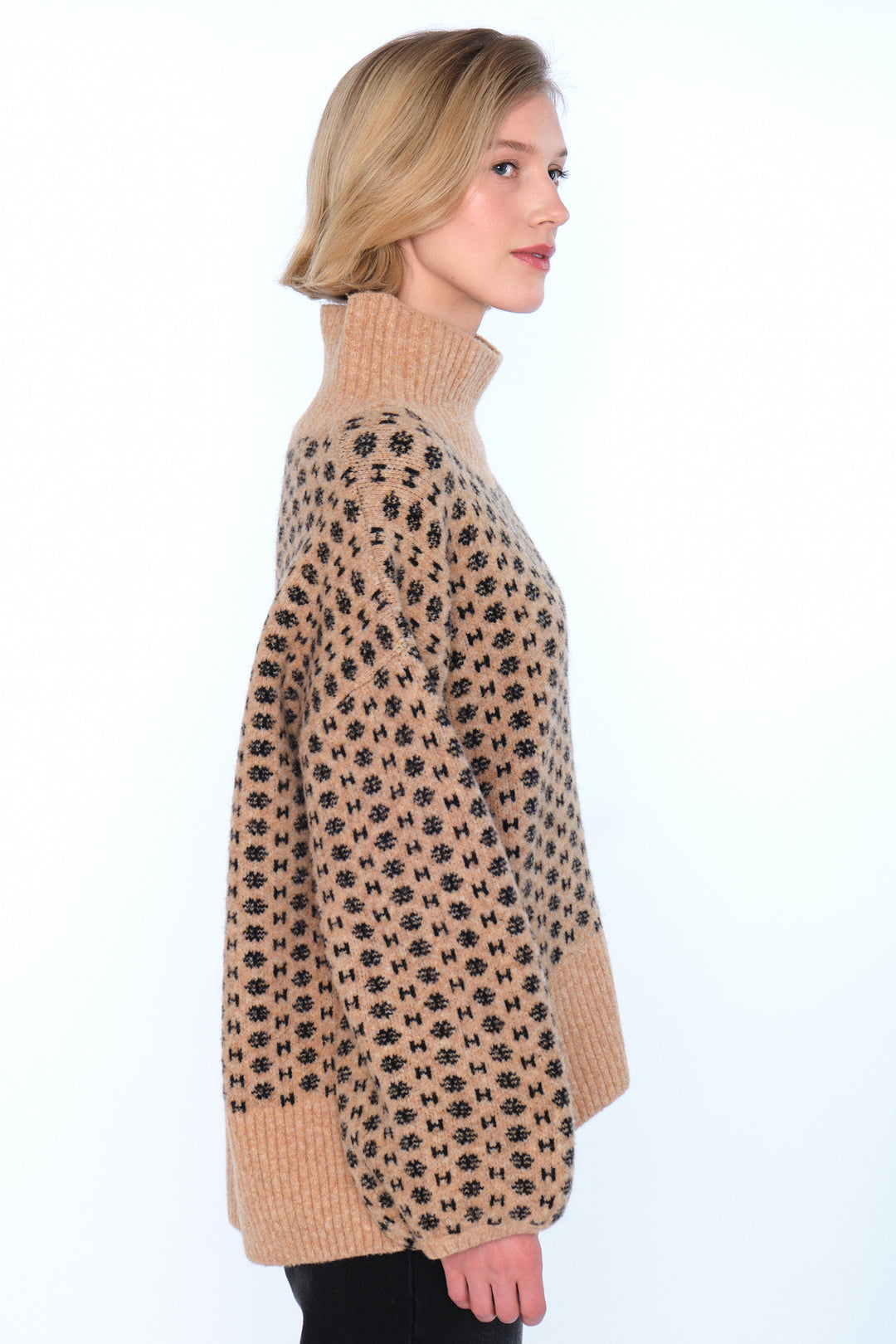 Hést Logo Sweater Beige