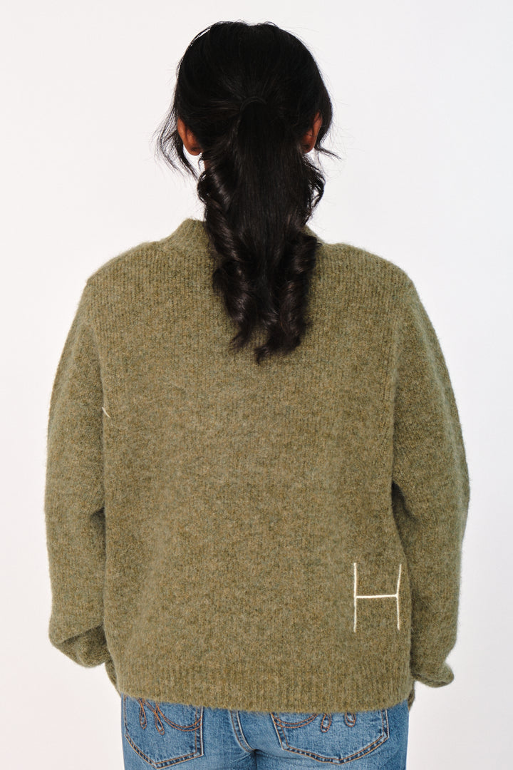 Hést PERNILLE Sweater Winter Moss