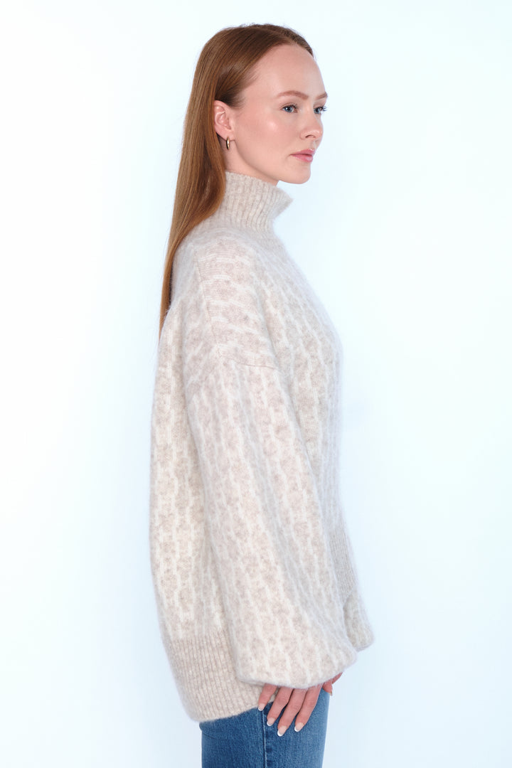 HÉST FAM New Pattern Light Beige Melange