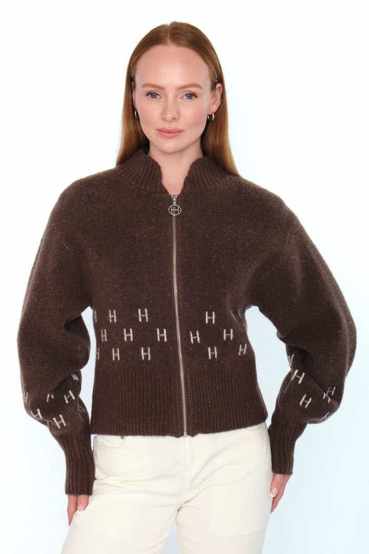 Hést MÄRTHA Short Jacket Dark Earth