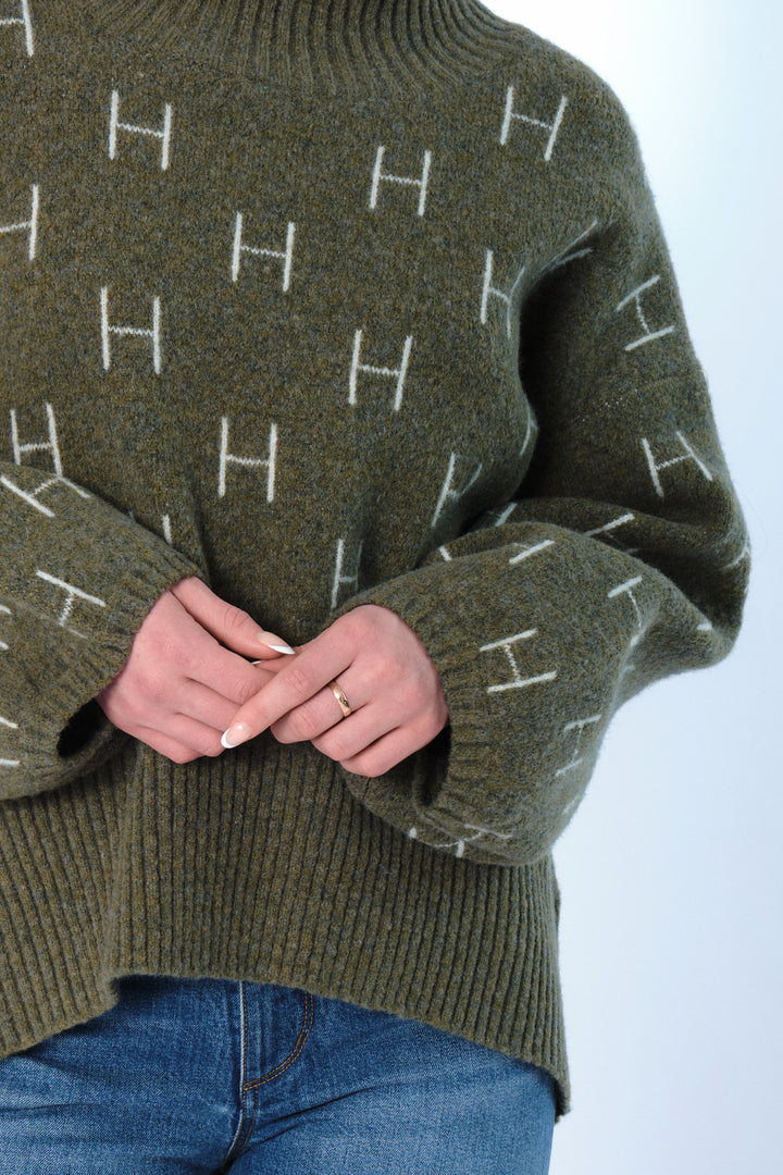 Hést FAM Short Sweater Winter Moss