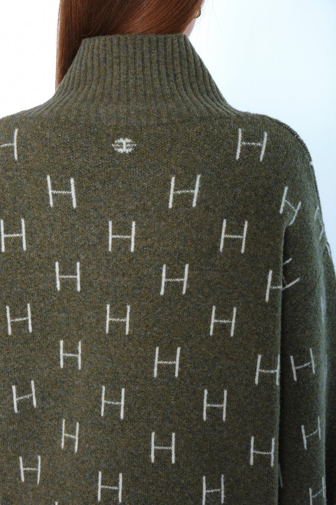 Hést FAM Short Sweater Winter Moss