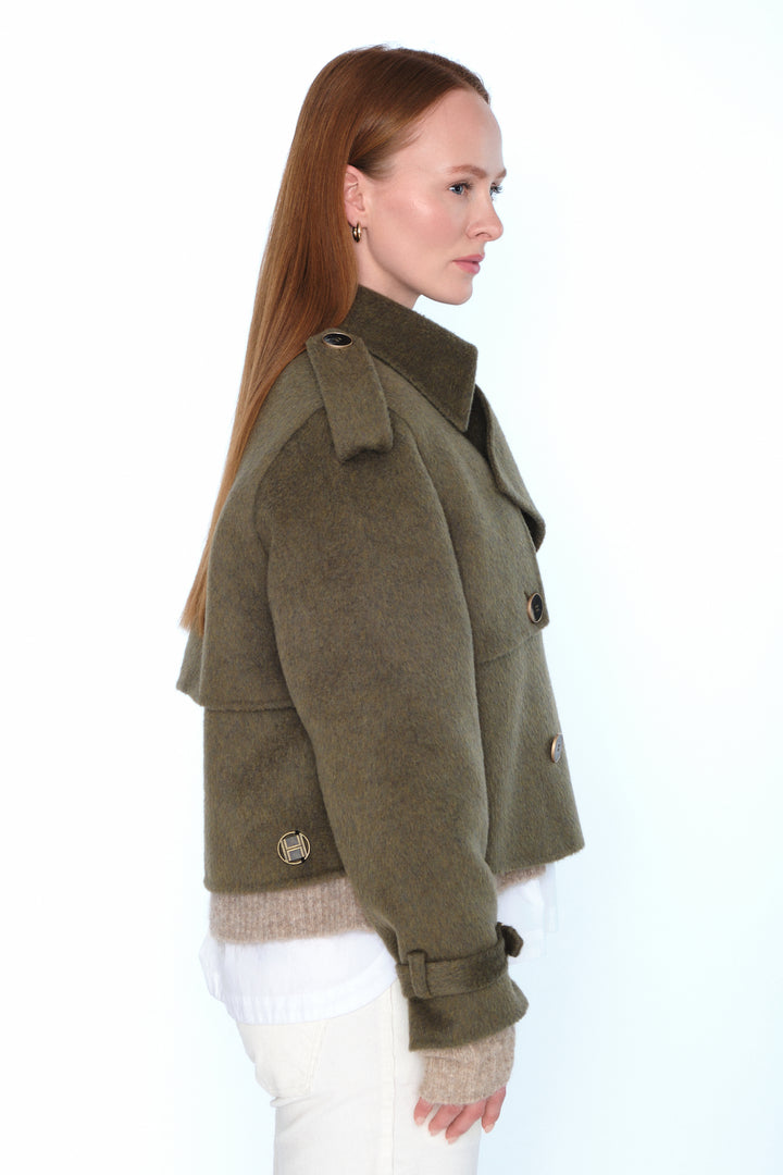 HÉST LEONORA Jacket Winter Moss