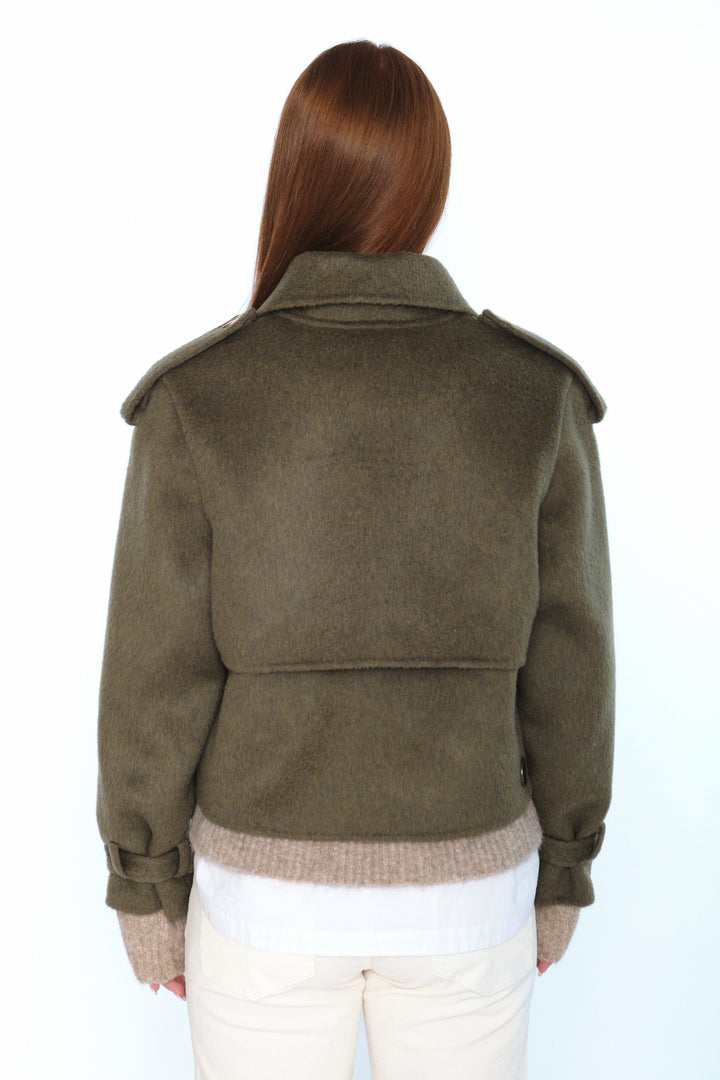 HÉST LEONORA Jacket Winter Moss
