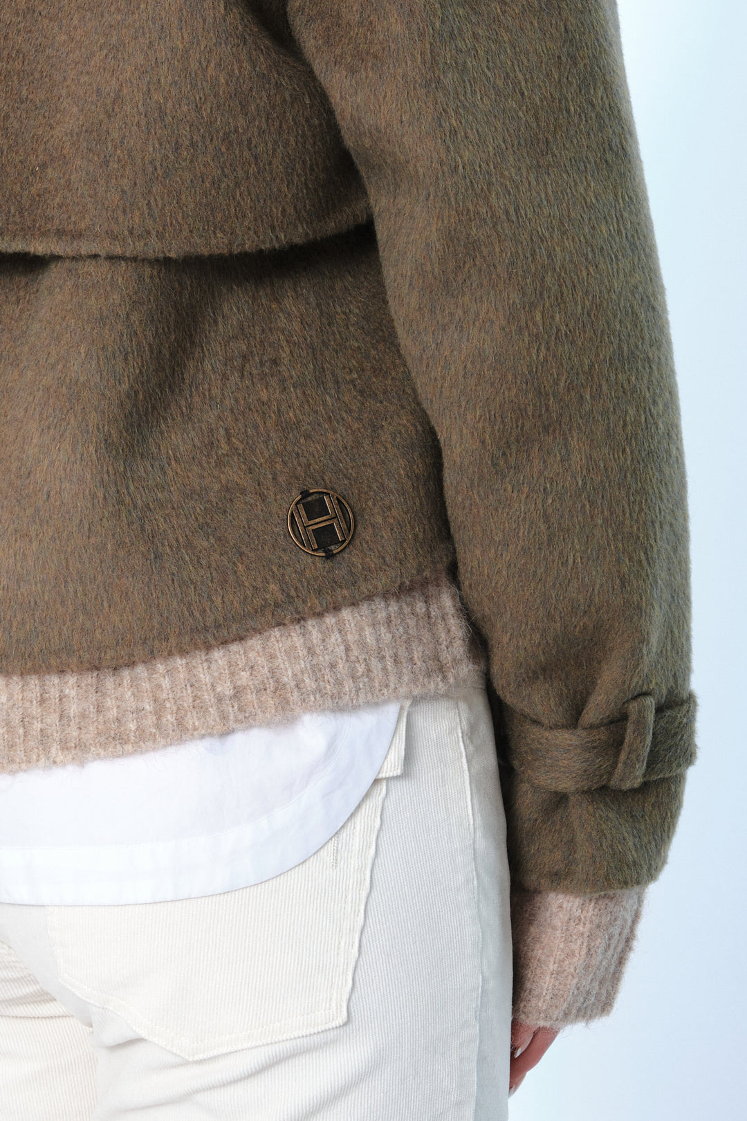 HÉST LEONORA Jacket Winter Moss