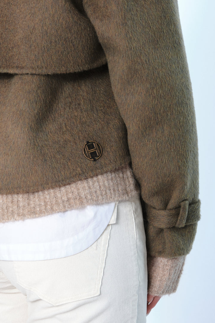 HÉST LEONORA Jacket Winter Moss