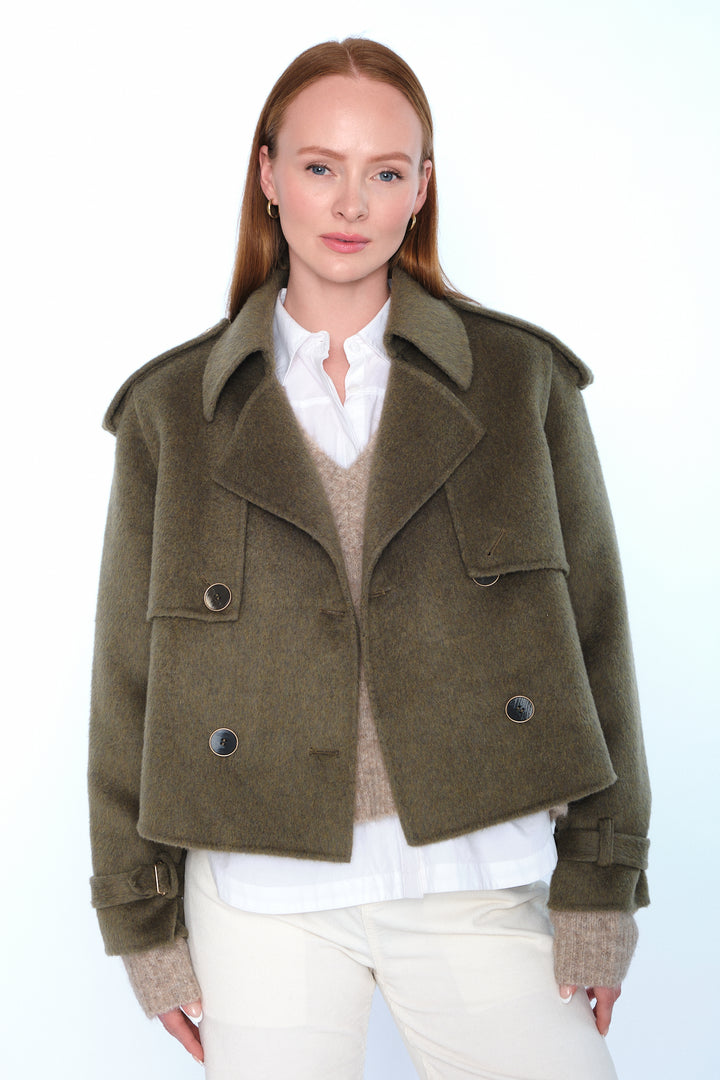 HÉST LEONORA Jacket Winter Moss