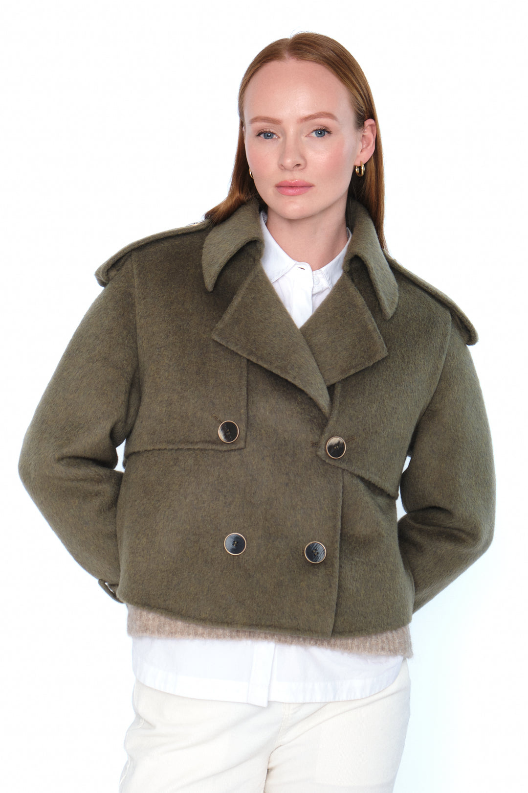 HÉST LEONORA Jacket Winter Moss