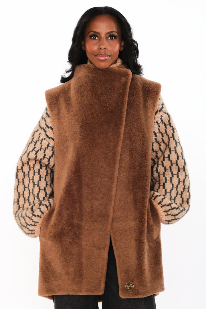 HÉST EMBLA Vest Brown
