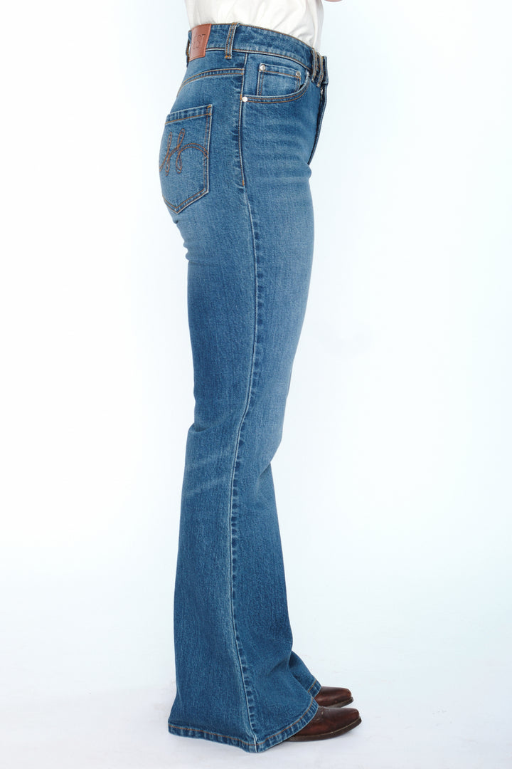 Hést SONYA Bootcut Medium Wash Denim