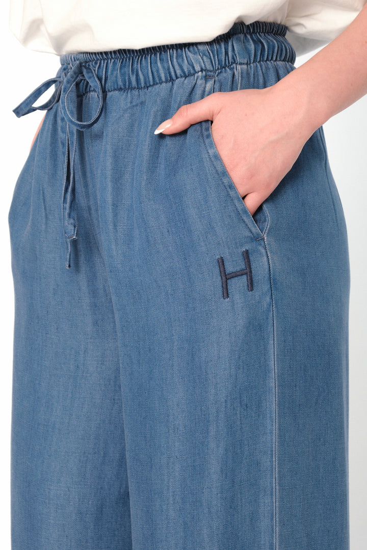Hést Scarlett Pant Medium Wash Blue Denim