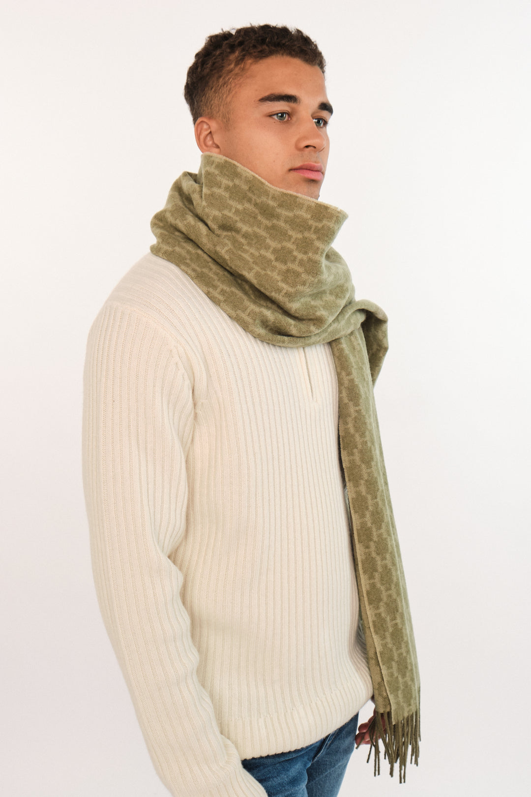 Hést KIM Scarf Winter Moss