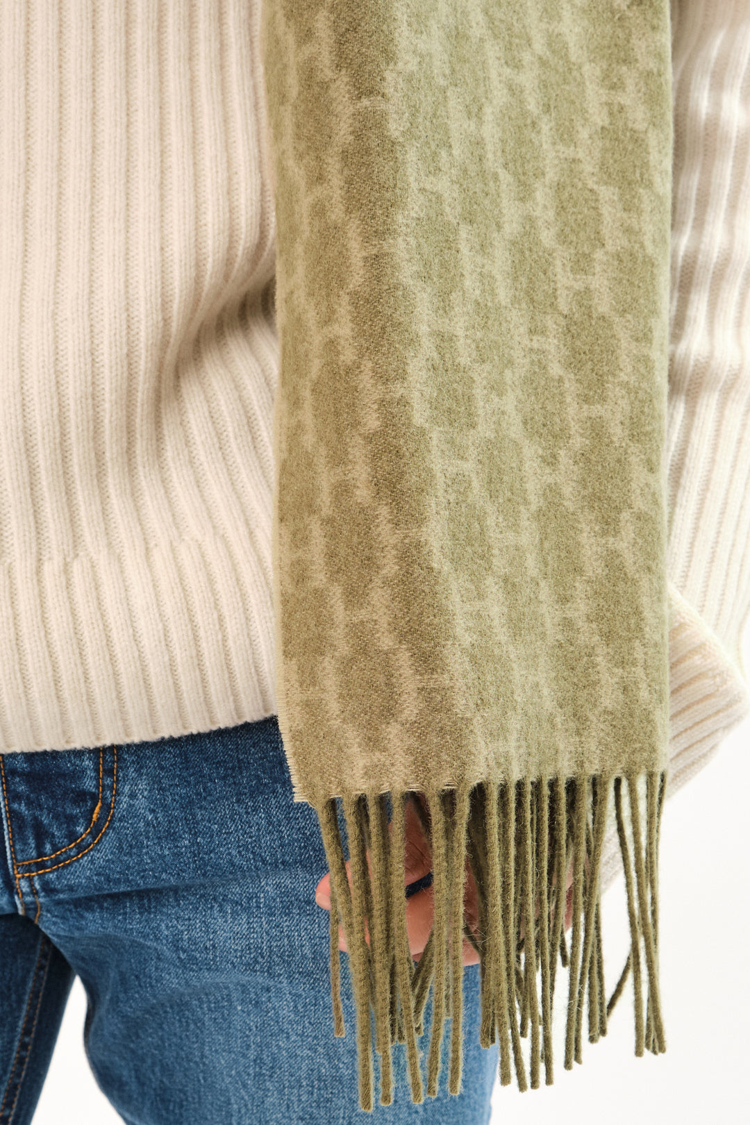 Hést KIM Scarf Winter Moss