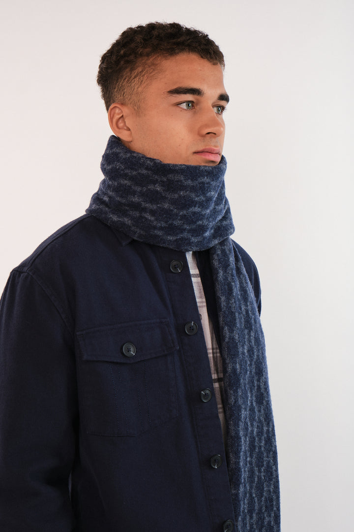 Hést KIM Scarf Navy Blazer