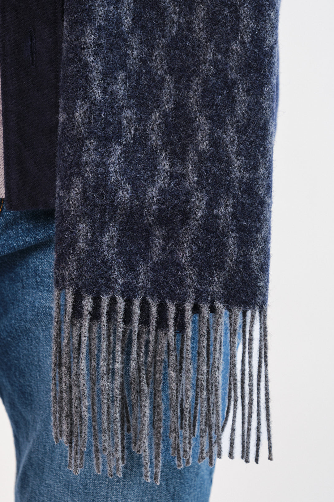 Hést KIM Scarf Navy Blazer