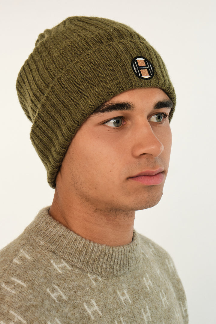 Hést CHARLIE Beanie Winter Moss