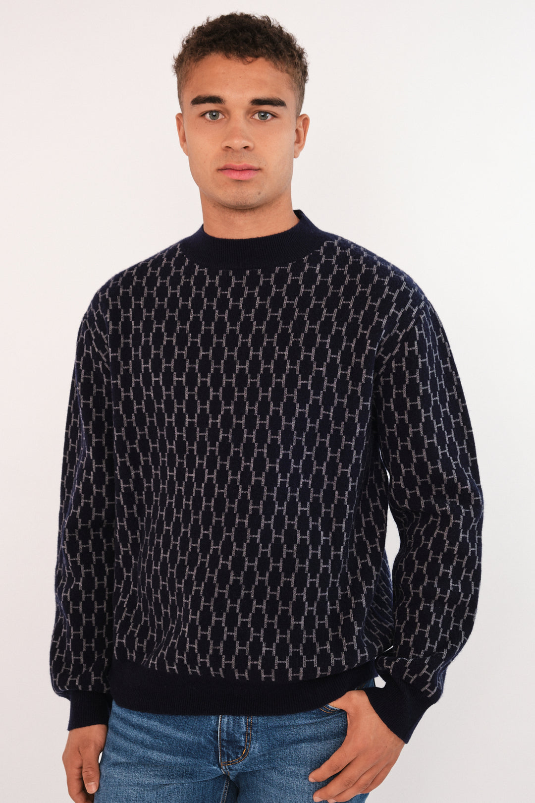 Hést BENNY Roundneck Navy Blazer